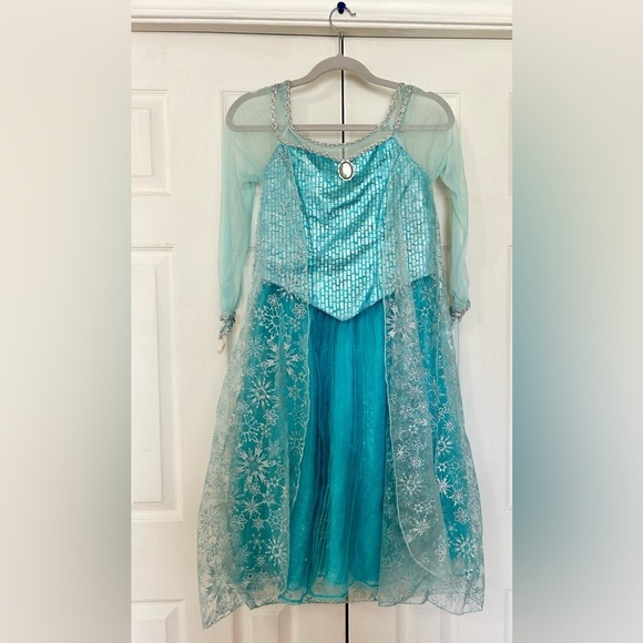 Other - Costume Disney parks frozen princess Elsa dressup girls size large/xlarge